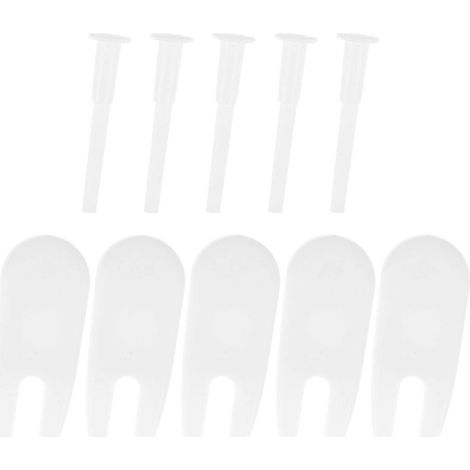 Lot de 10 bouchons de rechange pour ballons de yoga avec extracteur de bouchons (1/2)