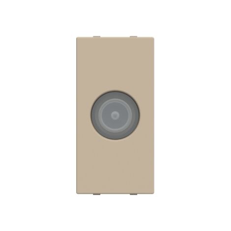 Zenit Prise Tv Terminale 1Module Champagne 2CLA215070N1901 ABB N2150.7CV (1/3)