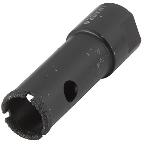 wolfcraft Sega a tazza diamantata "Ceramic" per smerigliatrice angolare I 5941000 I Per l'installazione di sanitari e passacavi su piastrelle e piastrelle smaltate (1/3)