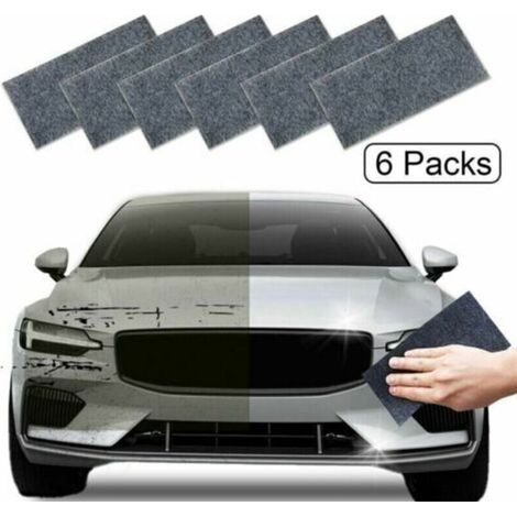 Confezione da 6 panni Nano Sparkle per riparare i graffi dell'auto, panni magici Nano per auto, nuovi