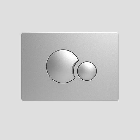 SANIT 16.706.93..0000 Plaque de commande S706 chrome mat (1/2)