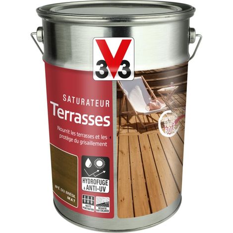 Saturateur Terrasses V33 Ipé du Brésil Mat 5L (1/5)