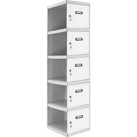 Simonrack Simonlocker Prof. Dism Armadietto Grigio Bianco