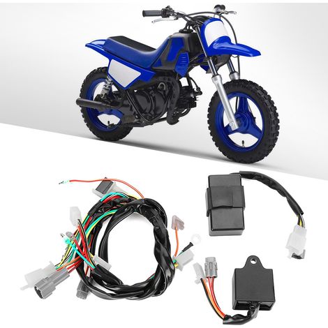 Zündkabelbaum, CDI-Steuergerät, Zündspulen-Kit passend für Yamaha PW50 PY50 Dirt Bike (1/5)