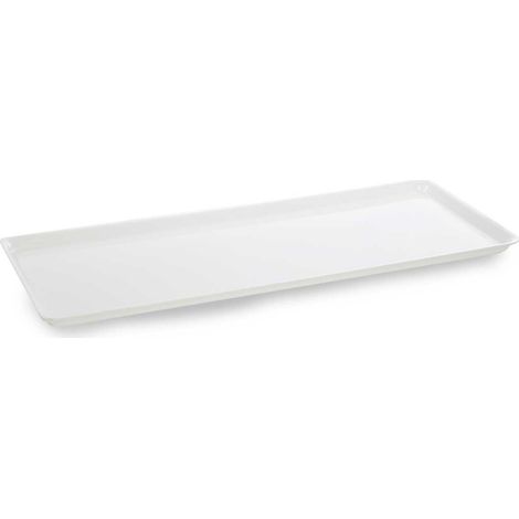 Plat en Plexiglas grande surface Blanc 670x270x17mm - Matériel CHR Pro