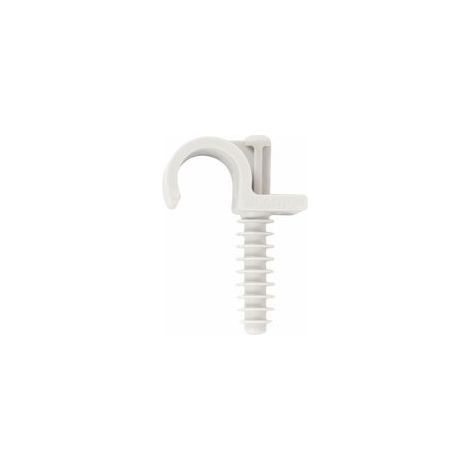 Collier cheville plastique simple - Tube diamètre 25 mm - Vendu par 100 - IFix-Ring - ING Fixation (1/5)