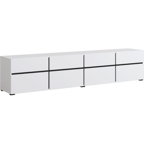 Mobile TV 4 ante Lilia bianco 225cm (1/5)