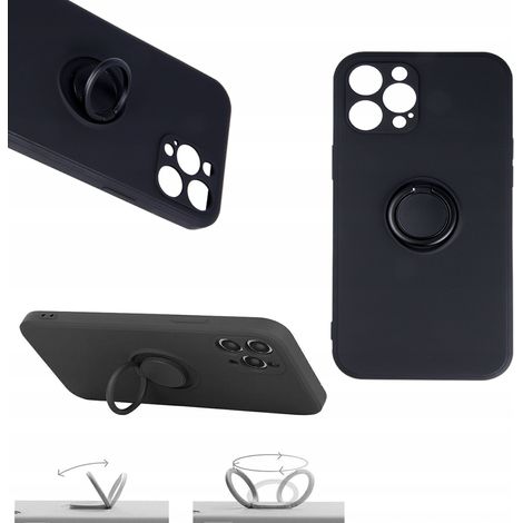 COVER POSTERIORE CON ANELLO PER DITO Samsung Galaxy A22 4G+ VETRO (1/5)