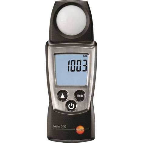Testo 540 Luxómetro Negro para Medición de Luz
