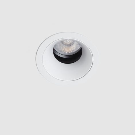 LED Downlight Rund Loop Schnitt Ø 55mm 2700K - 3200K - 4000K Standard Weiß 9 W Einbau (1/5)