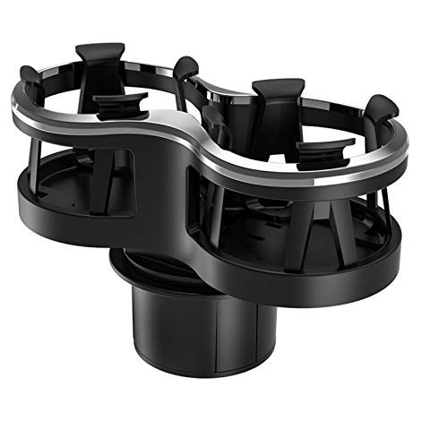 [MAI USATO]Supporto per portabicchieri per auto, portabicchieri universale per auto, portalattine per auto, supporto portatile per auto per bevande, caffè, patatine, snack, porta posacenere (1/5)