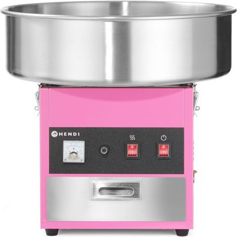 Elektrische Zuckerwattemaschine ohne Deckel, Durchmesser 52 cm, 1200 W - Hendi 282731 (1/5)