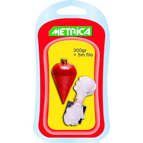 Metrica 60364 Filo a Piombo, 400 Grammi