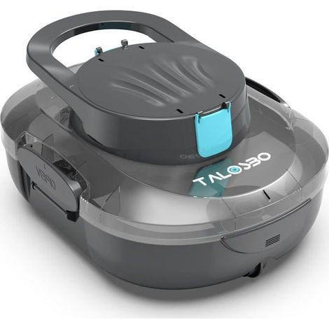 Robot Piscine - SSS - Pleco S1 - 80 Min d'Autonomie - Ultra Léger 2,9 kg - Nettoyage Automatique