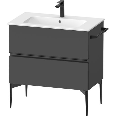 Duravit Sivida Waschtischunterbau, 2 Schubkästen, Griffleiste (1/5)