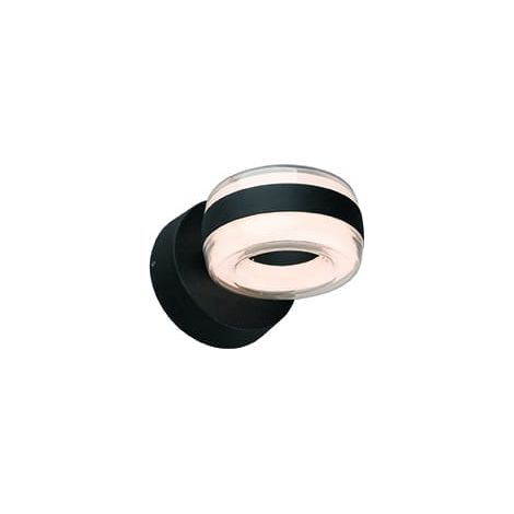 Applique esterno Nowodvorski Donut II LED 2x6W nero IP44 (1/2)
