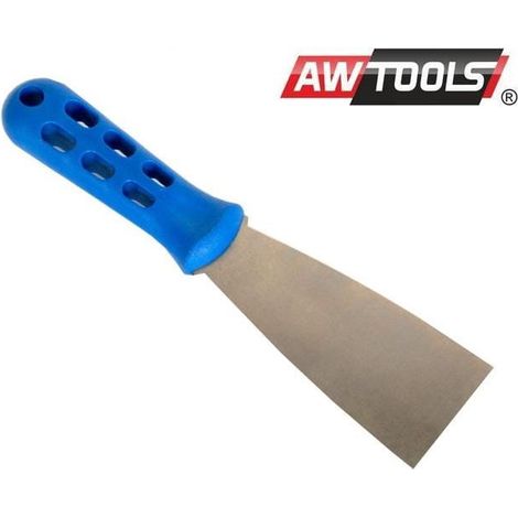 AWTOOLS SPATOLA IN ACCIAIO INOX 100mm MANICO IN PLASTICA