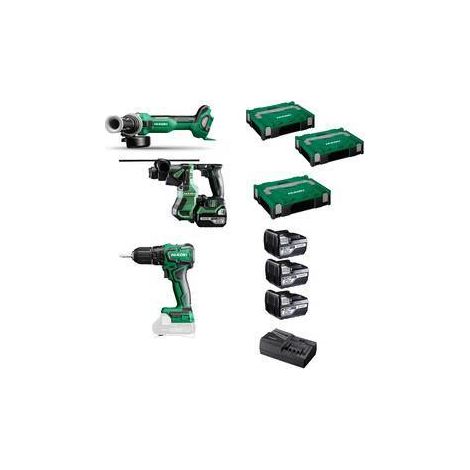 HIKOKI KIT TRAPANO C/PERC+SMERIGLIATR+TASSEL KCIT35A3C5 18V