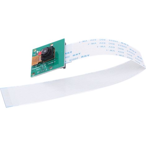 Grünes Kameramodul für Raspberry Pi 4 3B, 5 Megapixel, 15 cm Kabel, HBVRPI1508G V11 (1/5)