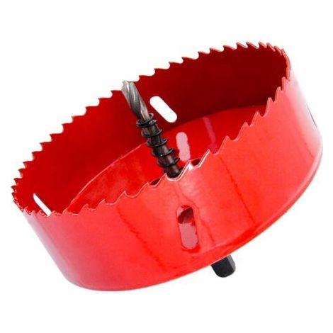 Scie-cloche bi-métal avec mandrin pour bois et métal 125 mm S (1/5)
