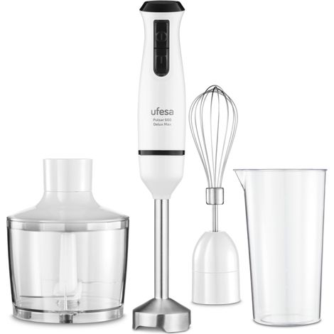 Ufesa Pulsar 600 DMAX Handmixer Schwarz und Weiß 600W