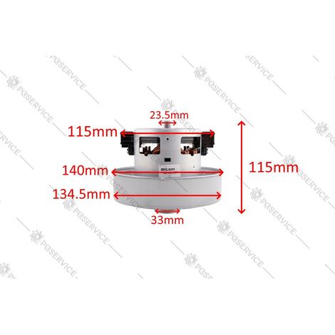 SKL motore 220V 1400W aspirapolvere 115mm 140mm Samsung VC12 VC58 VCC62 VCC88 (1/4)