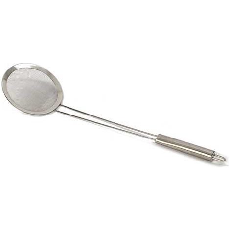 Ecumoire Etamine Inox 120 mm - Lot de 8 - Matériel CHR Pro