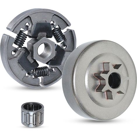 Kit roulement de cage de jante de pignon de chaîne de tambour d'embrayage 7 dents .325" pour STIHL MS250 MS230 MS210 025 023 021 pièces de tronçonneuse (1/5)