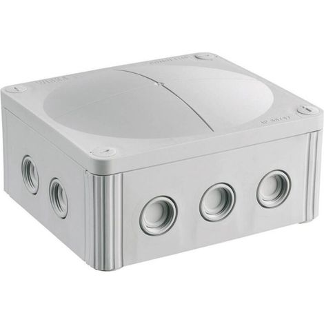 Boîte de dérivation 10101459 (L x l x H) 160 x 140 x 81 mm gris IP66/IP67 1 pc(s) (1/4)