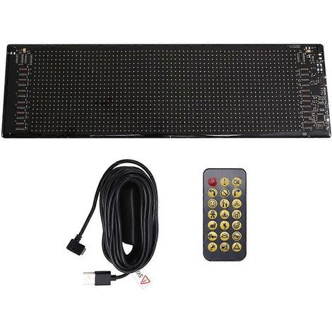 USB-Auto-LKW-Display-Bildschirm 20x64 LED-Matrix-Pixel-Panel-Beleuchtung (1/5)