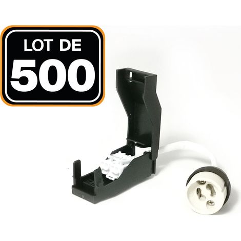 500 Lampenfassungen GU10 Keramik Automatisch 230V Klasse 2