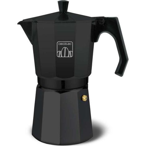 Cecotec Cafetera italiana Cumbia Mokclassic 600 Black (1/5)
