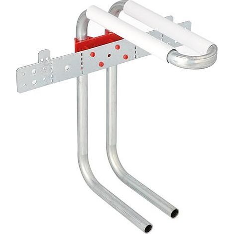 Liaison murale avec raccord radiateur Tube acier C 15x1,2 mm, H 280 mm Forme sans isolation (1/2)