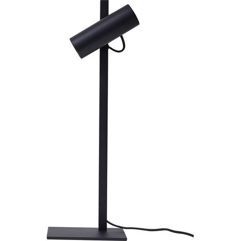 Lucande Lámpara de mesa 'Lysias' en Negro Metal