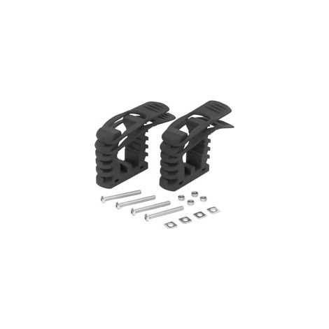 Lot de 2 supports de serrage en caoutchouc à dégagement rapide, parfaits pour les camping-cars et les UTV (1/4)