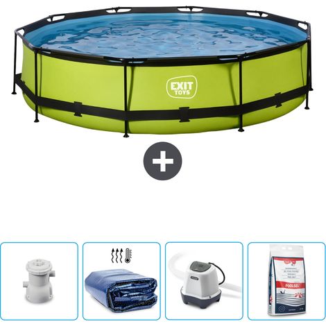 Exit-toys Piscina Exit Rotonda - 360x76 cm - 5-pezzi SCB56