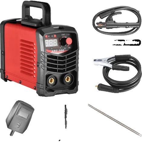 Machine à souder, technologie IGBT, design portable, 220V Prise EU Rouge (1/2)