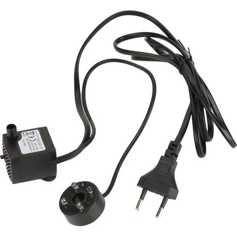 Pompe à eau submersible ultra-silencieuse de 2 W pour bassin, aquarium et fontaine (1/5)