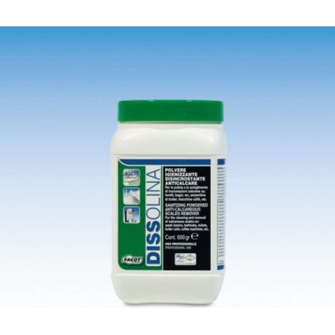 DISSOLINA POLVERE DISINCROST. ANTICALC. 600gr DINA0600E (1/2)