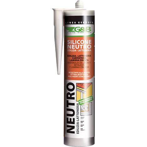 SILICONE NEUTRO PER LATTONERIA 'GEBOSIL' rame ml 310