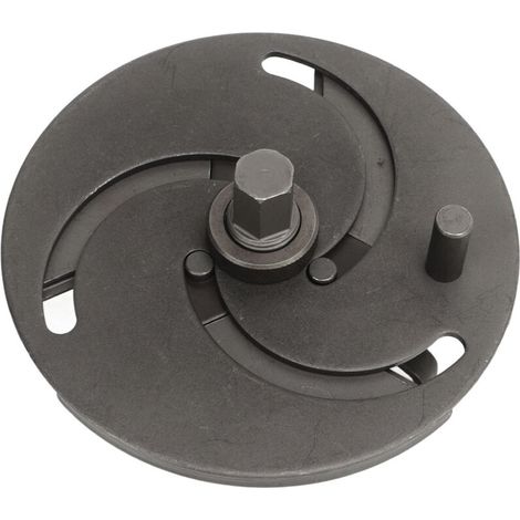 Fuel Pump Cover Wrench, 3 Adjustable Jaws 89-170mm, Carbon Steel Fuel Tank Cover Removal Tool (1/5)