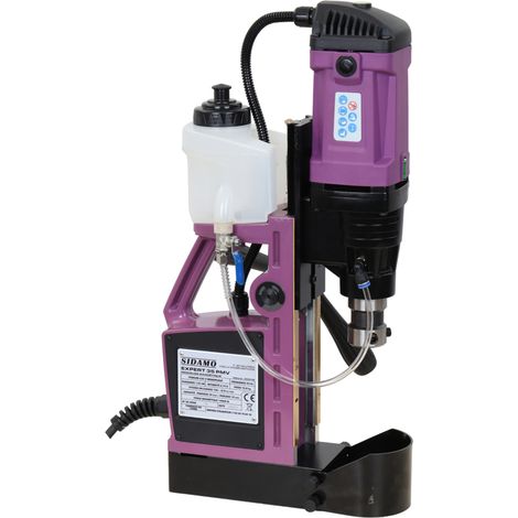 Perceuse à base magnétique EXPERT 35 PMV pour perçage et carottage lubrifié de l'acier SIDAMO - 20502109