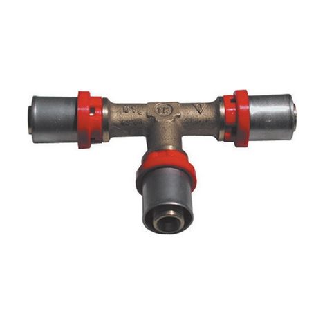 RACCORDO PRESS A T  PER MULTISTRATO- 14 x 14 x 14- TIEMM- pezzi 1