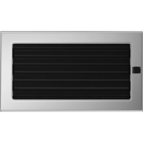 Vent Cover 17x30 nickel - plated with blinds (1/4)