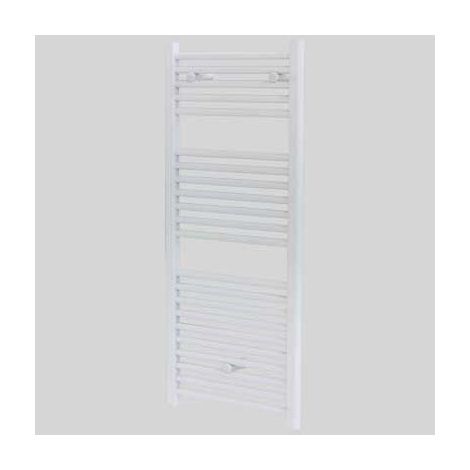 Termoarredo scalda salviette mod. san remo bianco diritto - h 1230 l 450 mm