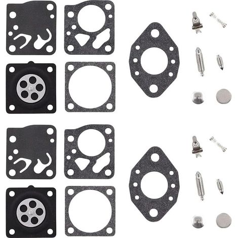 2x Kit de membranes de carburateur, jeu de membranes de réparation pour Stihl 020 024 028 030 031 032 AV HU Tillotson Mc Culloch PM 370, PM 490, Solo 610, 647, RK-13HU, RK-14HU (1/3)