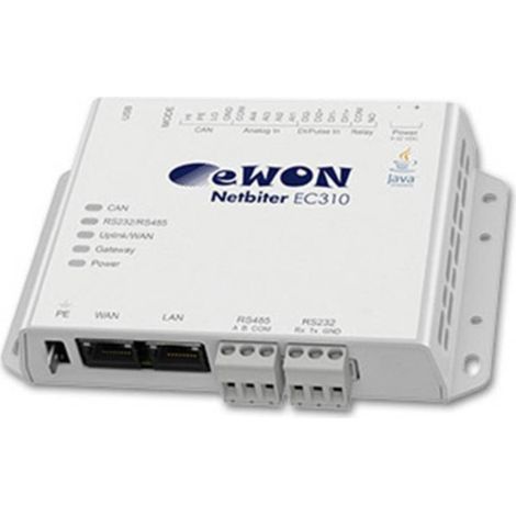 Passerelle EWON NB1007 EasyConnect EC310 LAN, RS-232, RS-485 13 V/DC, 24 V/DC, 48 V/DC 1 pc(s) Y683961 (1/2)