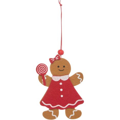 SDN FIELTRO PAN DE ESPECIAS G F 11CM - Feeric lights & christmas (1/5)