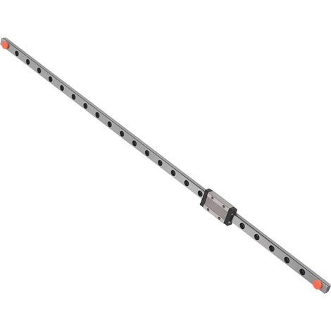 Rail linéaire 3D 500mm avec bloc coulissant, palier en acier, guidage de précision pour imprimante (1/5)