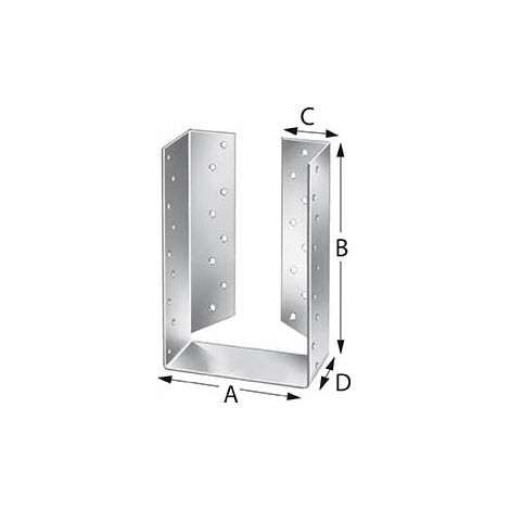 Colgador (zueco) de estructura BSDI160/160 SST (por 25)